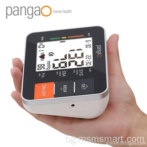 1 Интелигентен лесен цифров монитор за кръвно налягане на китката